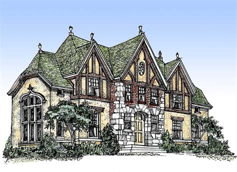 tudor house plan|traditional tudor house plans.